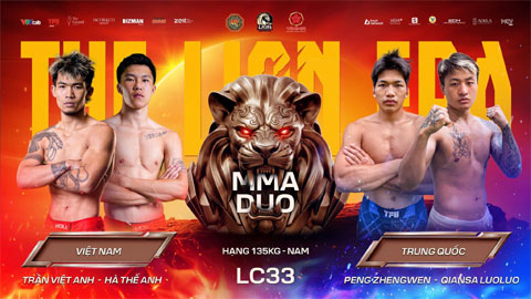 LION Championship 33: Phối hợp đồng đội là chìa khóa ở trận MMA Duo