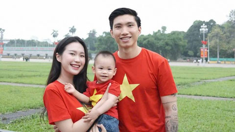'Ca sĩ Đoàn Văn Lúa' con trai Đoàn Văn Hậu nghêu ngao hát cực đáng yêu
