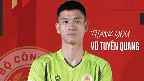 Công an Hà Nội chia tay cựu thủ môn ĐT Việt Nam