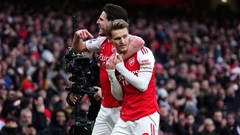 Declan Rice và Martin Odegaard  trở mặt thành thù 