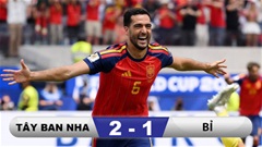 Kết quả Tây Ban Nha 2-1 Bỉ: La Roja đối đầu Pháp tại bán kết