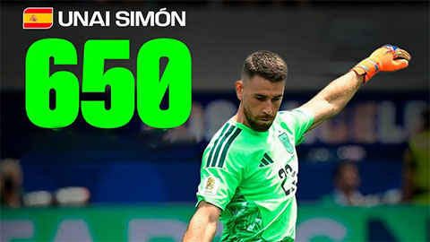 Unai Simon lập kỷ lục vô tiền khoáng hậu, Tây Ban Nha hướng tới cột mốc của Italia