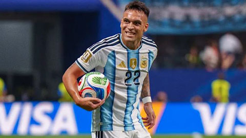 Lautaro Martinez ghi bàn ấn định tỷ số 3-1, kết liễu Thụy Sỹ