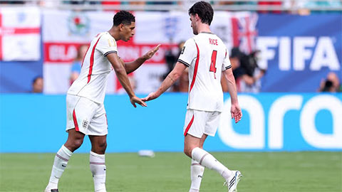 Declan Rice chấn thương ở đại chiến Na Uy vs Anh