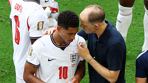 Bellingham phản pháo Tuchel sau khi tuyển Anh vào bán kết