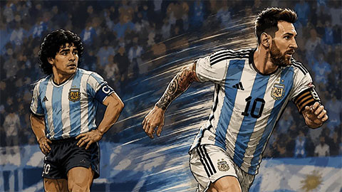 Messi lập siêu kỷ lục World Cup, bỏ xa Maradona