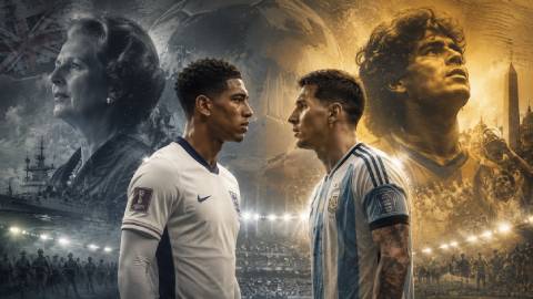 Anh vs Argentina: Bà đầm thép, hay Cậu bé vàng mới?