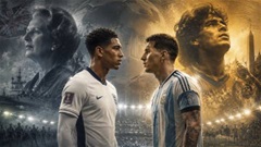 Anh vs Argentina: Bà đầm thép, hay Cậu bé vàng mới?