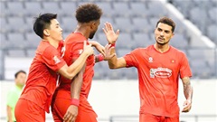 Trực tiếp Việt Nam 1-1 Gangwon FC: Xuân Son đánh đầu thành bàn 