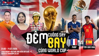 Trực tiếp trước trận Pháp vs Tây Ban Nha