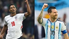Trực tiếp Anh vs Argentina, 02h00 ngày 16/7