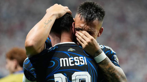 Vỡ òa cảm xúc Lautaro Martinez ghi bàn phút 90+2 giúp Argentina hạ gục Anh