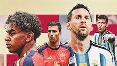 Tây Ban Nha vs Argentina: La Masia đối đầu bóng đá đường phố Argentina