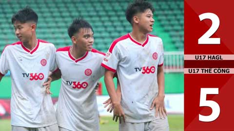 Highlight U17 HAGL vs U17 Thể Công: 2-5 (VCK U17 Quốc gia 2026)