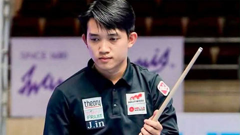 Chiêm Hồng Thái vào vòng knock-out World Cup billiards Porto 2026