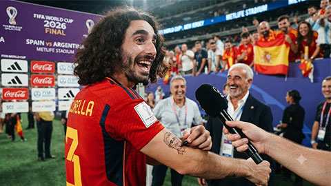 Cucurella hứa  xăm hình HLV De la Fuente nếu Tây Ban Nha vô địch World Cup 2026
