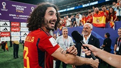 Cucurella hứa xăm hình HLV De la Fuente nếu Tây Ban Nha vô địch World Cup 2026