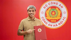 Công an Hà Nội bất ngờ chiêu mộ tiền đạo ĐT Việt Nam