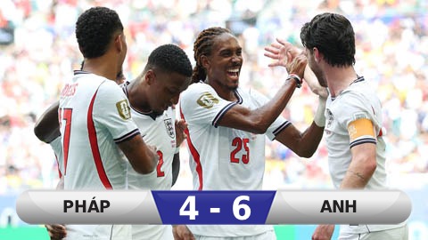 Kết quả Pháp 4-6 Anh: Anh giành Hạng ba World Cup 2026