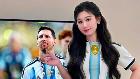 Hot gymer Lệ Đặng gây sốt khi an ủi Messi