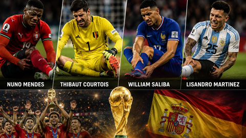 'Lời nguyền Tây Ban Nha' lại xuất hiện ở chung kết World Cup 2026