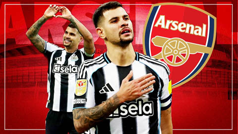 Arsenal chơi lớn, chi 75 triệu bảng chiêu mộ Bruno Guimaraes