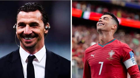 Ibrahimovic chê bai việc Ronaldo 'thích' bài đăng tố FIFA muốn trao World Cup cho Messi