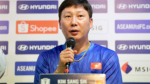 HLV Kim Sang Sik tự tin vô địch AFF Cup 2026