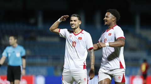 Hoàng Hên lập cú đúp (Trực tiếp: Timor Leste 0-3 Việt Nam)