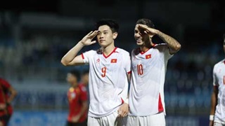 Đến lượt Đình Bắc lập cú đúp (Trực tiếp: Timor Leste 0-4 Việt Nam)