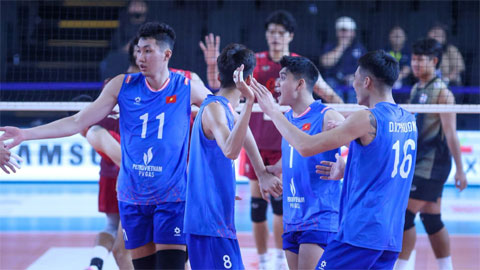Tuyển bóng chuyền nam vào bán kết chặng hai SEA V.Cup 2026