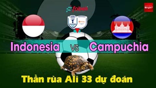 Thần Rùa Ali 33 dự đoán: Indonesia vs Campuchia (Vòng bảng AFF Cup 2026)
