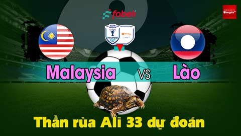 Thần Rùa Ali 33 dự đoán: Malaysia vs Lào (Vòng bảng AFF Cup 2026)