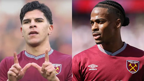 West Ham thu gần 170 triệu euro nhờ bán hai ngôi sao sau khi xuống hạng