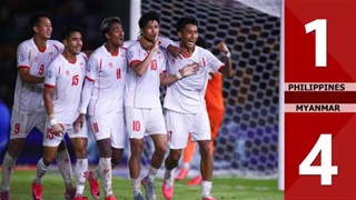VIDEO: Toàn cảnh chiến thắng 4-1 của Myanmar trước Philippines