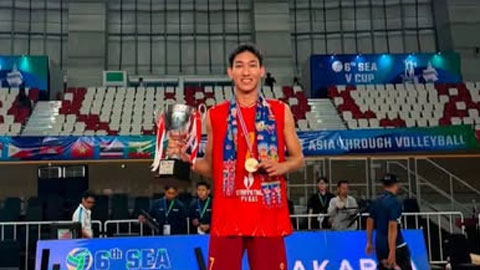 Chủ công 20 tuổi Tăng Ngọc Hiếu: Phát hiện đáng chú ý của tuyển bóng chuyền Việt Nam