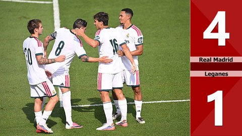 Highlight Real Madrid vs Leganes: 4-1 (Giao hữu Quốc tế 2026)