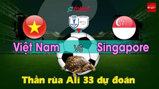 Thần Rùa Ali 33 dự đoán: Việt Nam vs Singapore (Vòng bảng AFF Cup 2026)