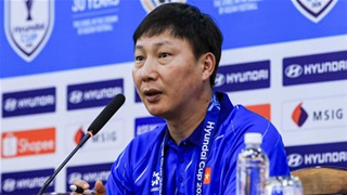 HLV Kim Sang Sik nói gì trước trận chiến với Singapore