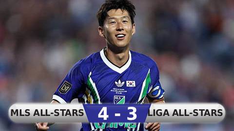 Vắng Lionel Messi, Son Heung-min tỏa sáng rực rỡ ở trận đấu toàn sao MLS
