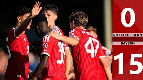 Highlight Rottach Egern vs Bayern: 0-15 (Giao hữu CLB 2026)