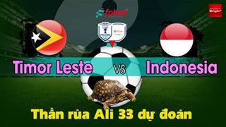 Thần Rùa Ali 33 dự đoán: Timor Leste vs Indonesia (Vòng bảng AFF Cup 2026)