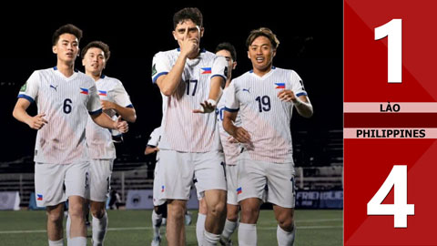 VIDEO: Toàn cảnh Philippines đánh bại Lào 4-1