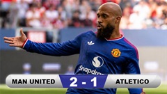 Kết quả MU 2-1 Atletico: Quỷ đỏ ngược dòng nhờ Mbeumo