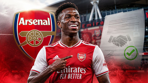 Arsenal đạt thỏa thuận cá nhân với Vinicius