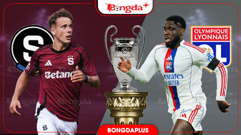 01h00 ngày 5/8: Sparta Praha vs Lyon