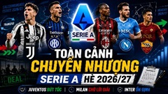 Serie A sau hơn 1 tháng chuyển nhượng: Juventus bứt tốc mạnh mẽ