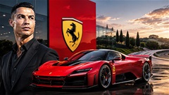 Ferrari thắng lớn, hãng xe yêu thích của Ronaldo tiếp tục bùng nổ