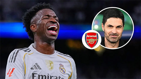 Real Madrid ra giá bán Vinicius cho Arsenal