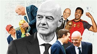 Vén bức màn về tình thân của Tổng thống Donald Trump và Gianni Infantino